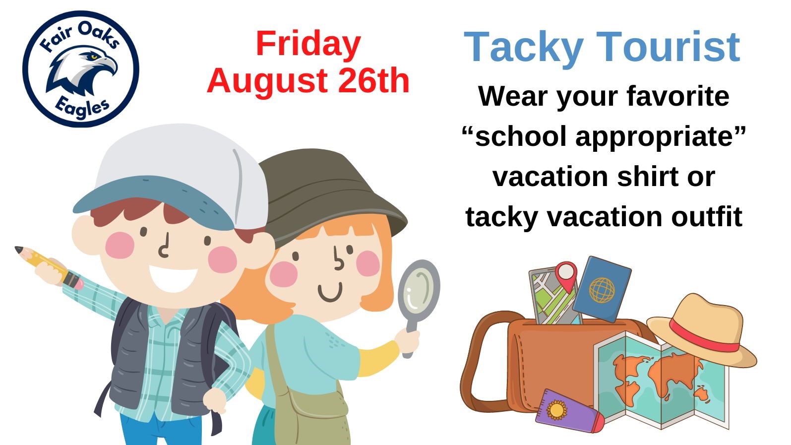 Tacky Tourist Friday Dress Them 8/26/22